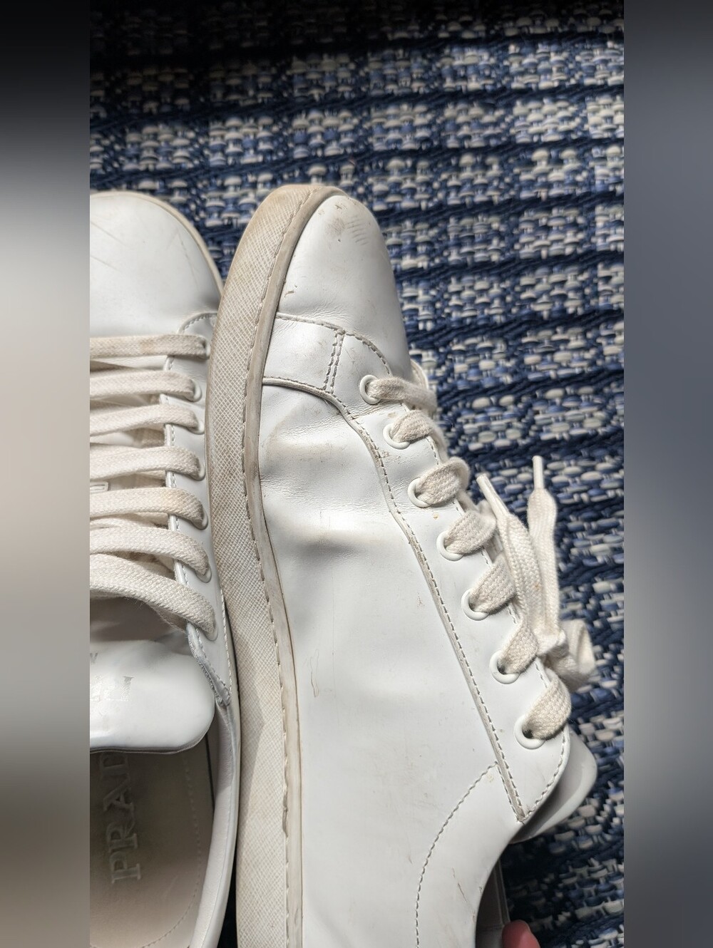 Prada Men’s White Sneakers - Picture 16 of 16